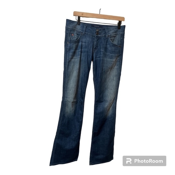 Hudson Jeans Denim - Hudson Signature Boot W170DIX Flap Pocket Stretch Denim Jeans